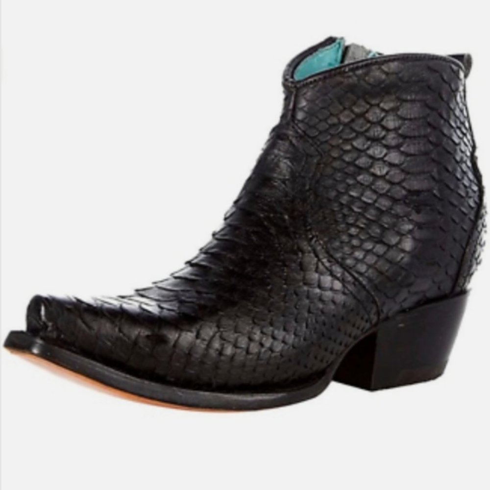 Python Ankle Boots